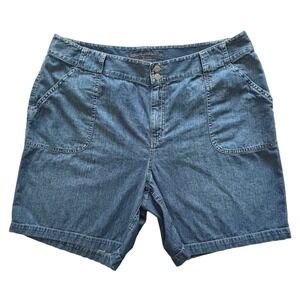 Vintage Polo Ralph Lauren Jeans Co Womens Denim Shorts‎ 16W Retro Y2K
